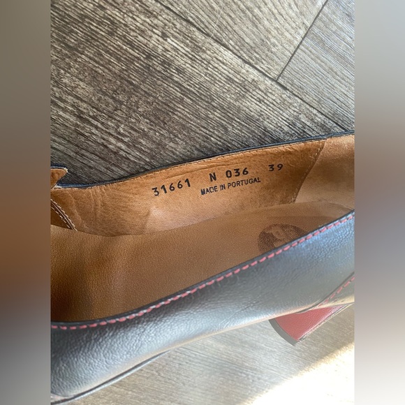 In The Pink shoes sz 39 8.5 vintage inspired Made in Portugal Leather - Picture 4 of 5